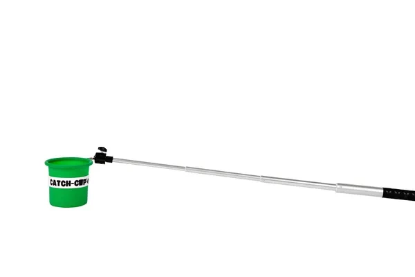 CatchCap product — cup on extendable pole